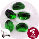 Glass Stones - Forest Green - Click & Collect